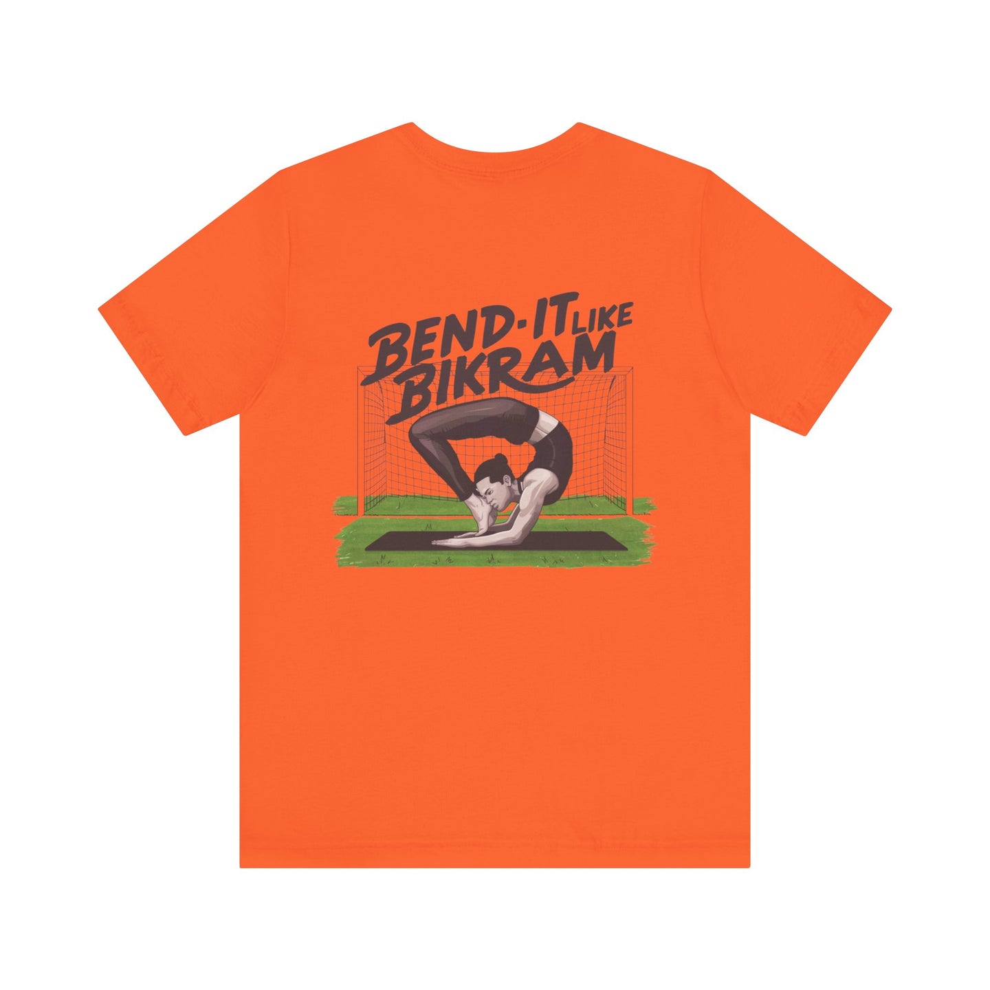 Yoga Tee "Bend It Like Bikram"